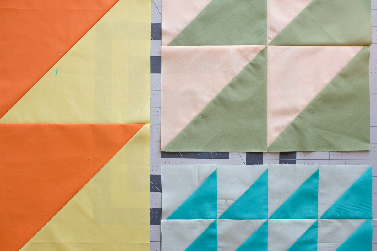 The Weekend Quilter x Fiskars Top 5 Tips on Trimming (squaring up) Half-Square Triangles