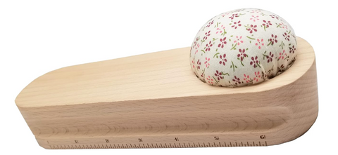 Wooden Tailors Clapper with Floral Pin Cushion 15 Best Easter Basket Stuffers for Quilters The Weekend Quilter’s guide to filling your quilted Easter gift basket that are non-candy for fellow quilters