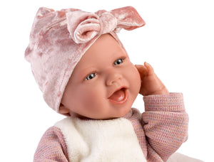 Of later Geniet Fietstaxi Llorens 16.5" Soft Body Crying Newborn Doll Estella with Blanket – Hotaling