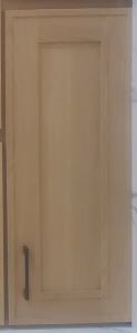 42" Tall Elegant Oak Craftsman Shaker 1-1/4" Overlay Wall Cabinet - Single Door 9", 12", 15", 18" & 21"