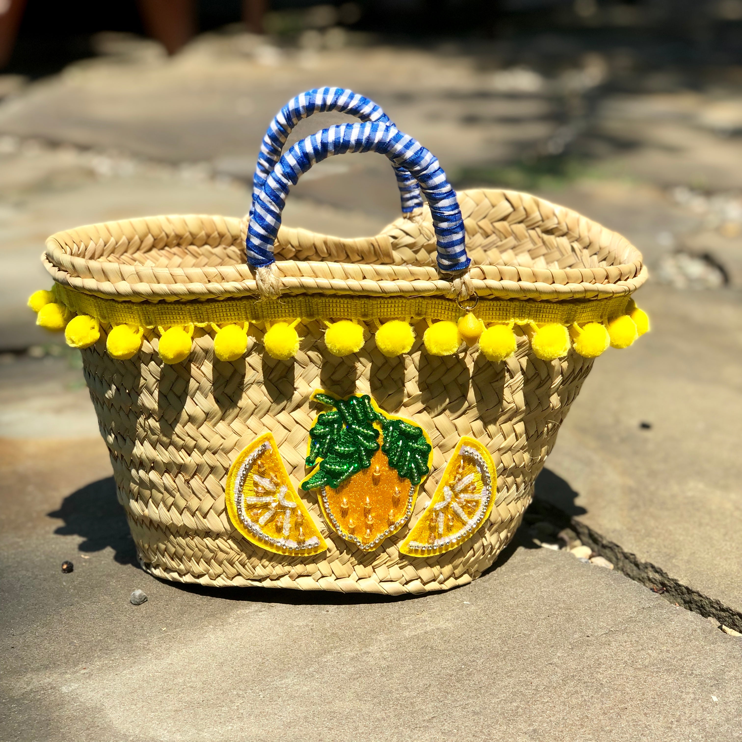 sicilian basket bag