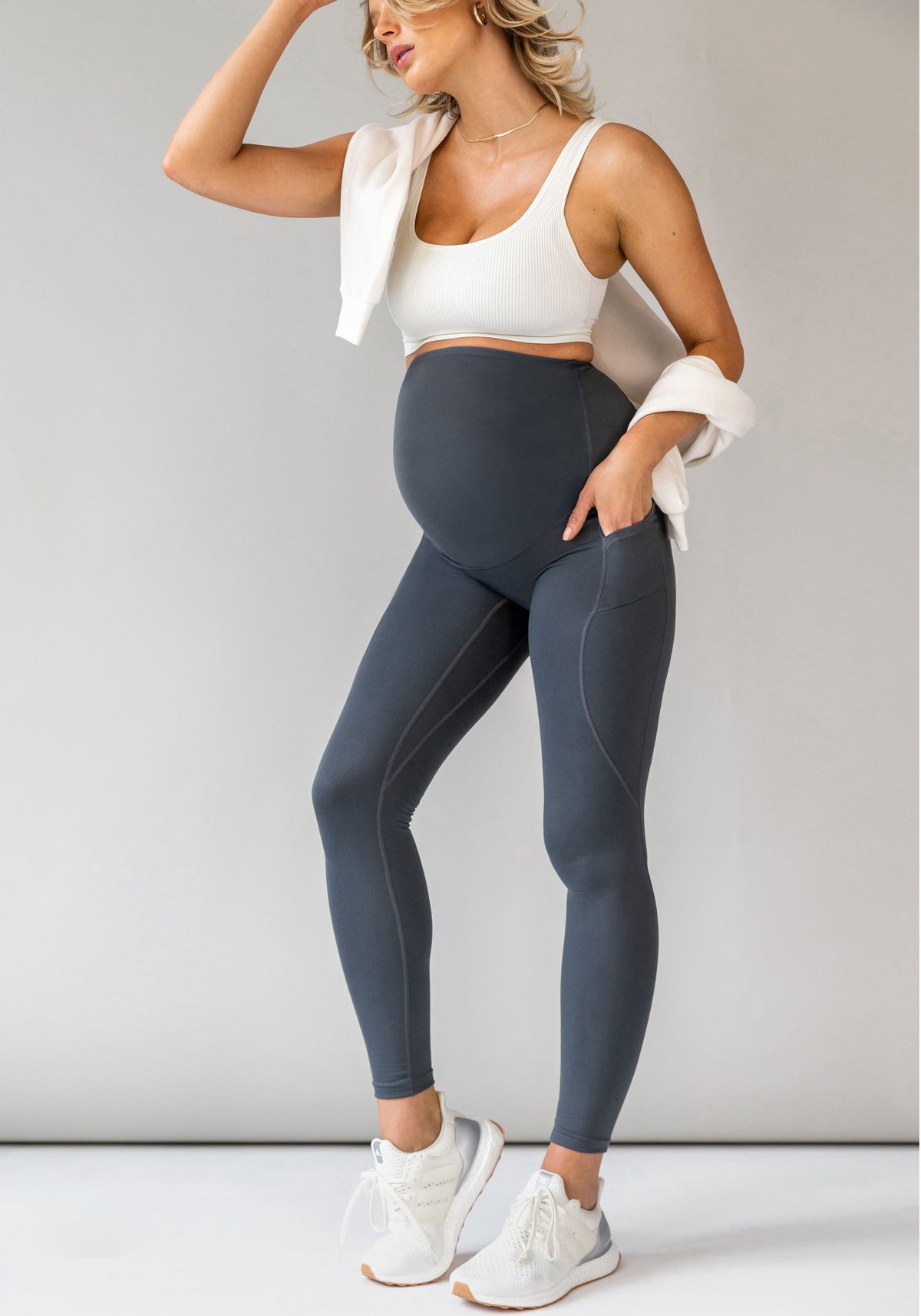 BLANQI Maternity Leggings, Over The Belly Pregnancy India
