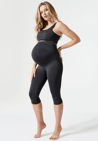 Maternity Belly Support Crop Leggings - BLANQI