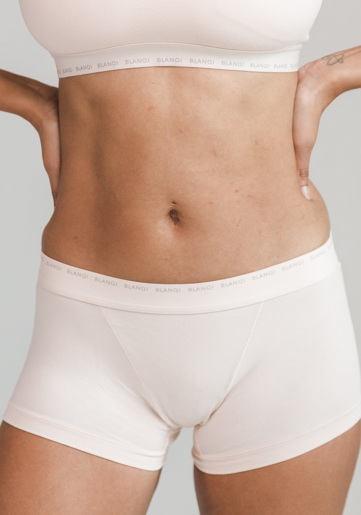 Flywake Savings Clearance 2023! Womens Underwear Plus Size High Waist Postpartum  Panties Soft Breathable No Muffin Briefs 