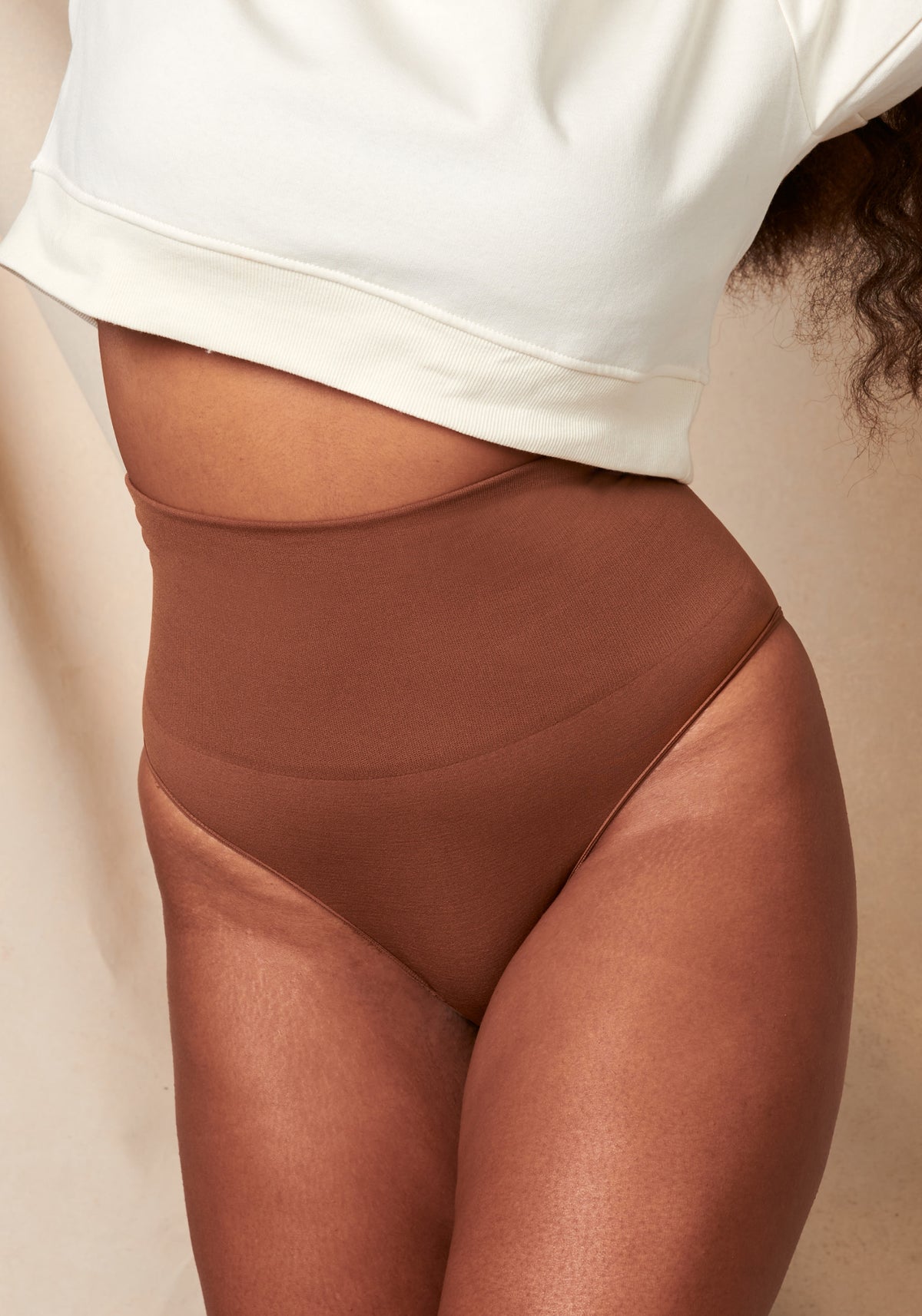 Seamless Postpartum Hipster Compression Thong