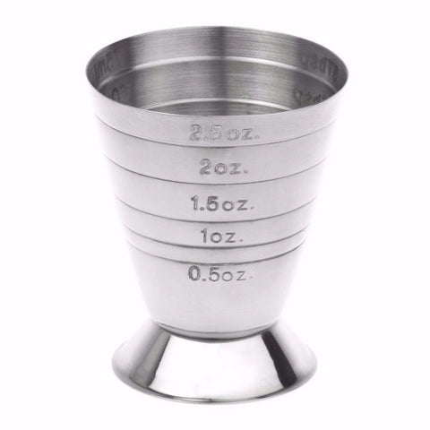 Cocktail Measurer, Stainless Steel Double Sided Cocktail Measurer, Silver Measuring  Cup For Professional Bartender 30ml X 45mlmeasuring Cups