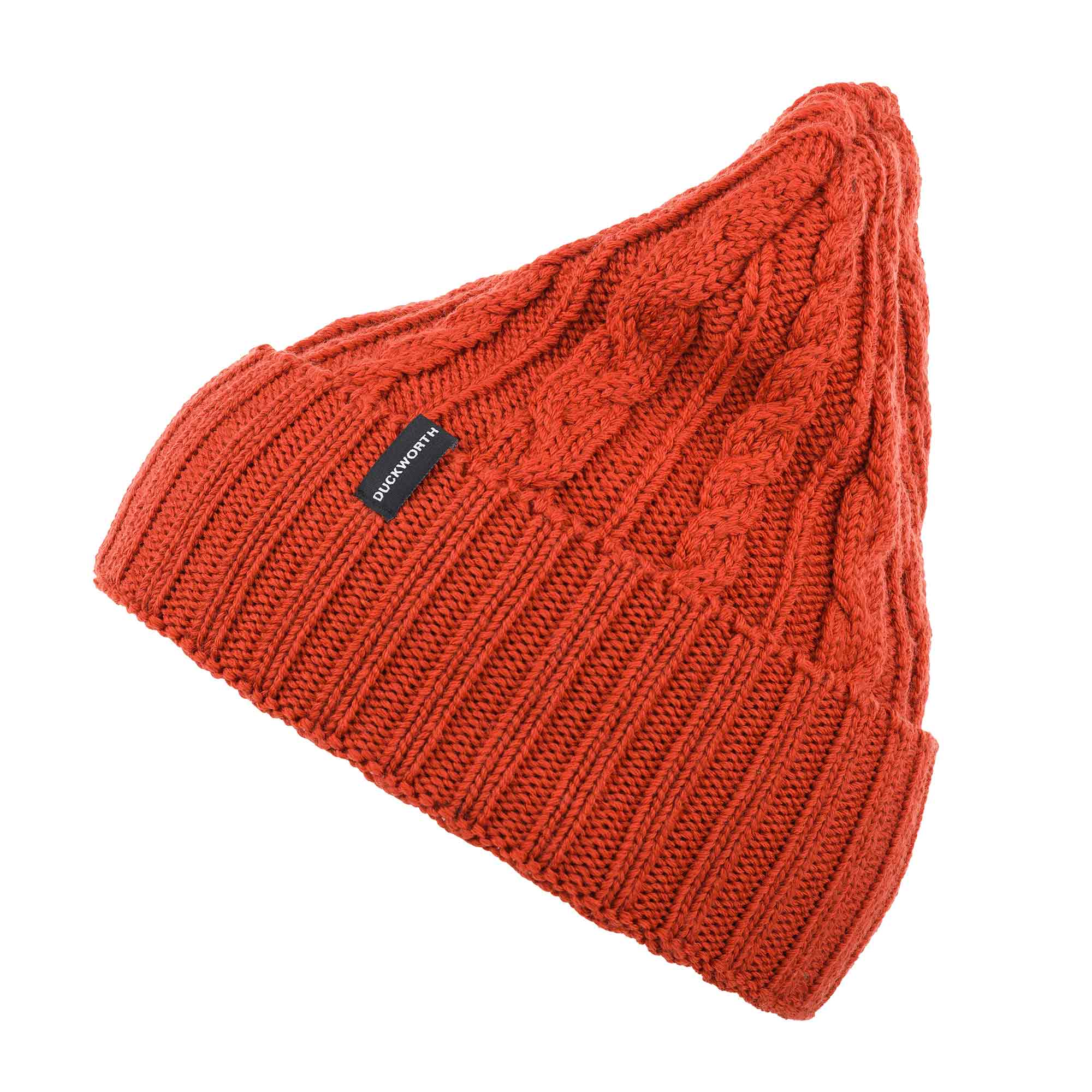 100% Merino Wool Hat | Knit Homespun Hat | Duckworth