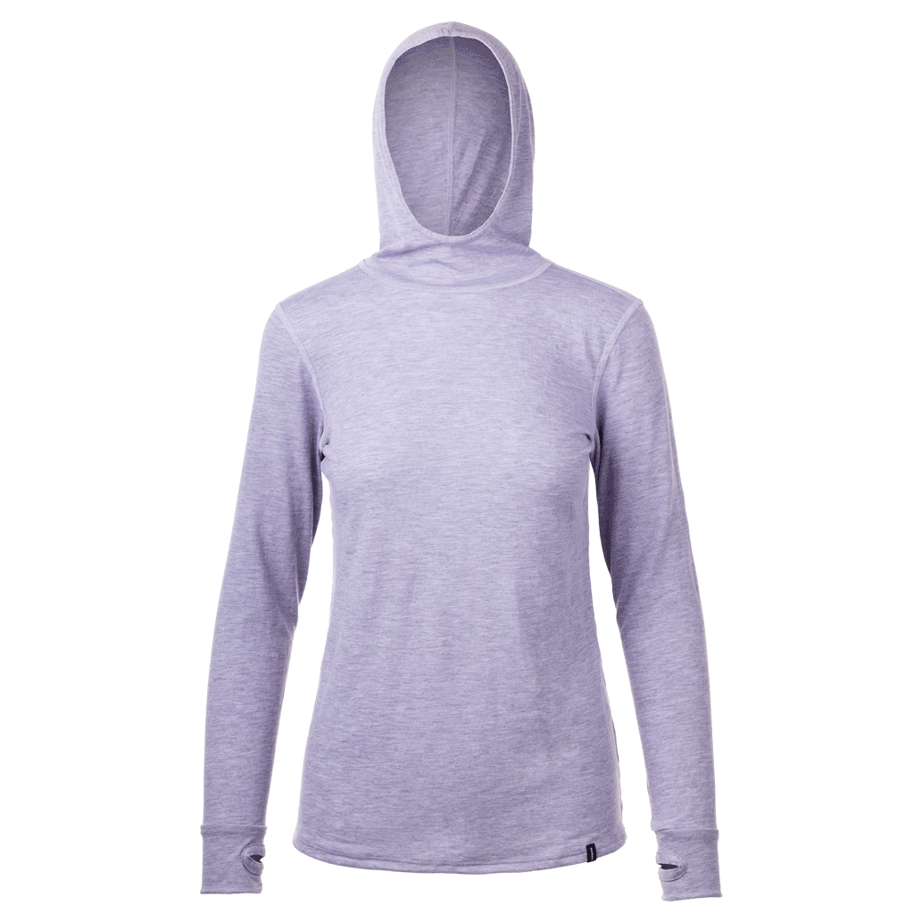 Women's Merino Wool Hoody | Polaris Hooded Henley | Duckworth