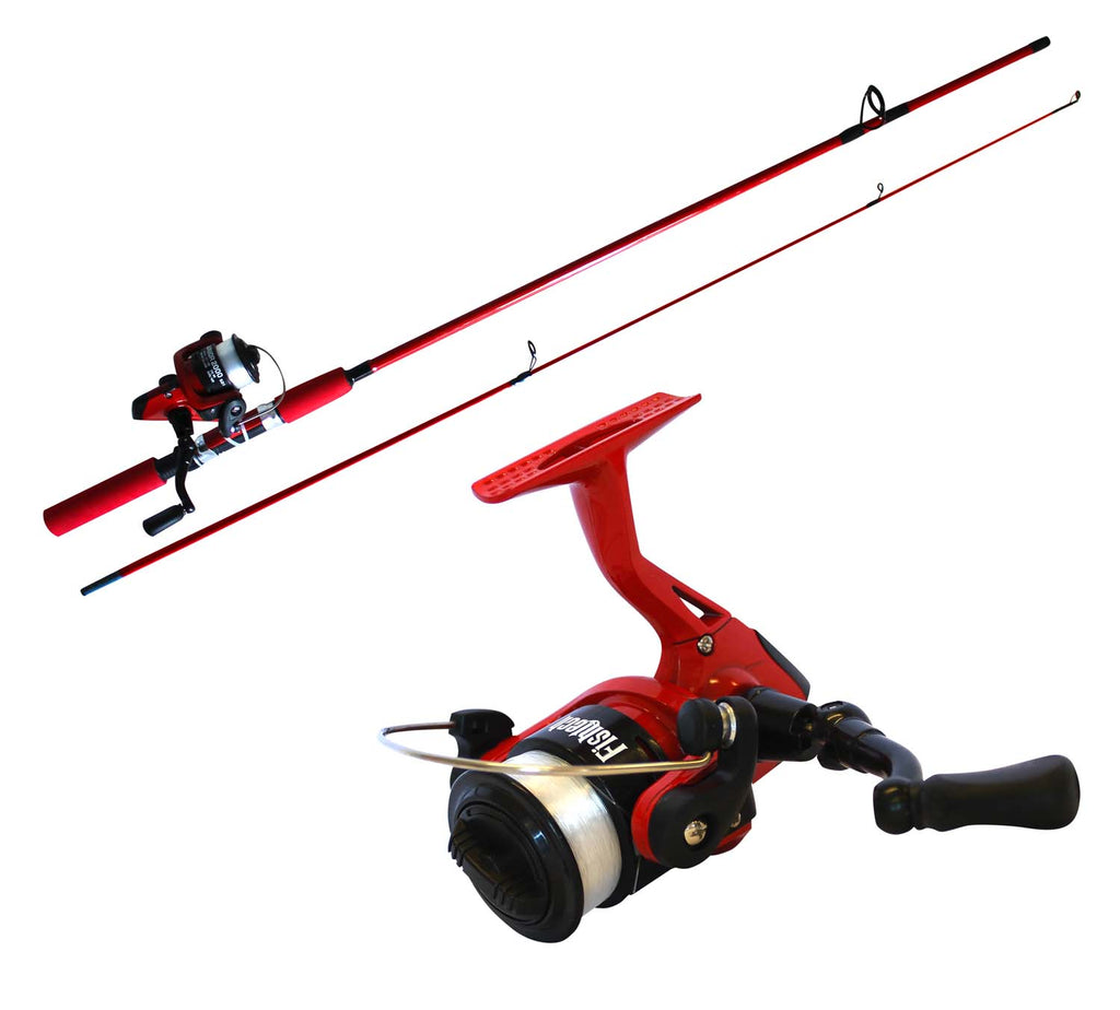 Wakeman Fishing Rod and Reel Combo for Bass, Salmon, or Catfish