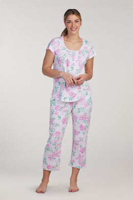 Pink Knit Birthday Zipper Pajamas