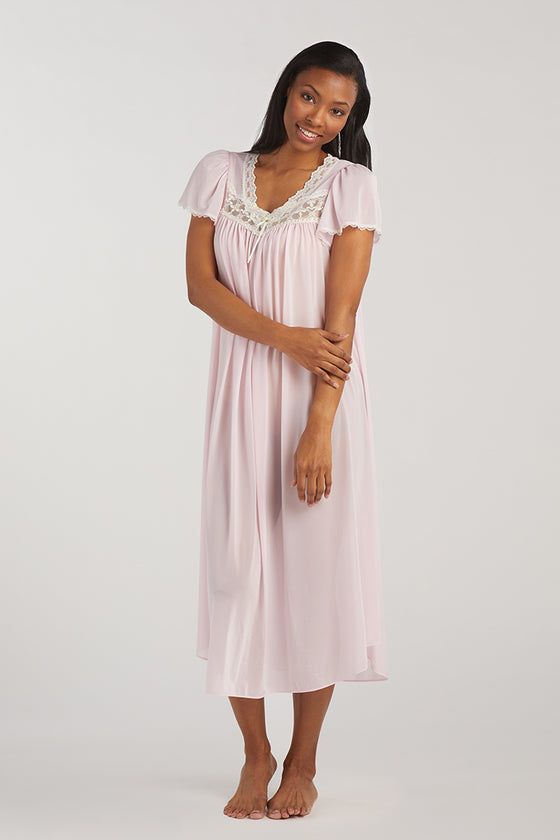 Silk Essence Long Nightgown - Miss. 