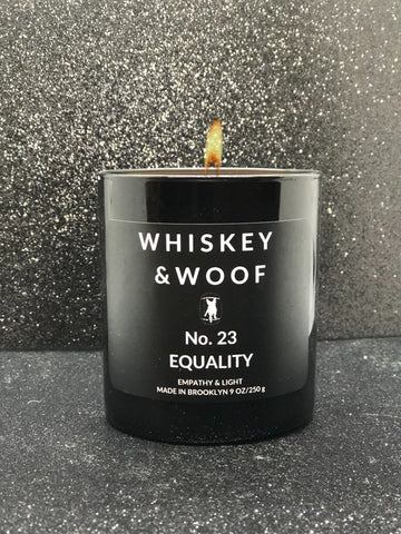 Equality Candle Whiskey & Woof 