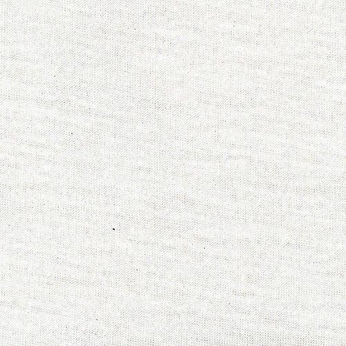 white jersey knit fabric