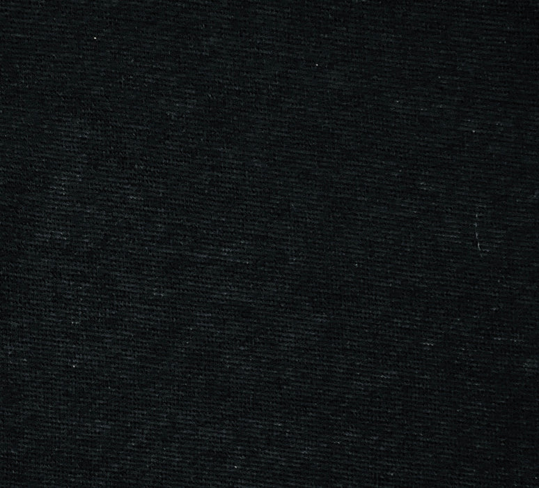 Black #S25 Jersey Vintage Poly|Rayon|Spandex 180 Gram Knit Fabric
