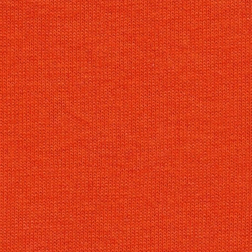 orange jersey knit fabric