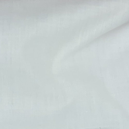 White #U80 Cotton/Polyester Broadcloth Shirting Woven Fabric - SKU 580 ...