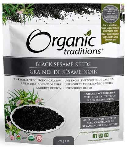 Organic Traditions black sesame seeds