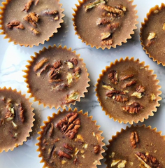 Chocolate Pecan Pie Fudge Recipe with cacao butter