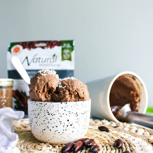 Chocolate Keto Ice Cream with Baru Butter 