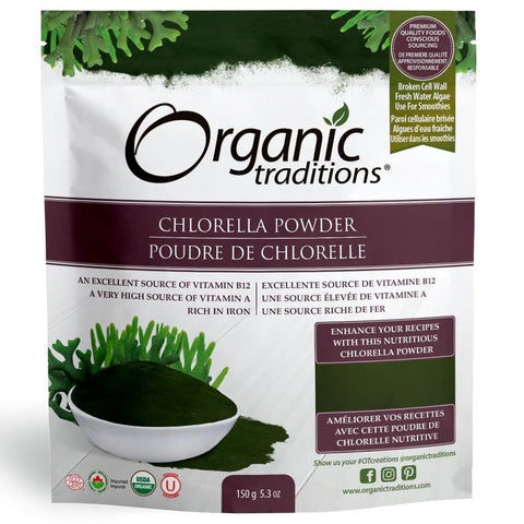 chlorella powder by Organic Traditions