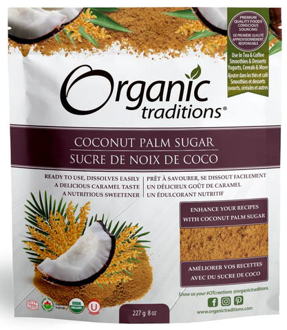  coconut palm sugar by Organic Traditions