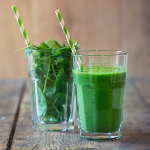 Super Green Smoothie with spinach