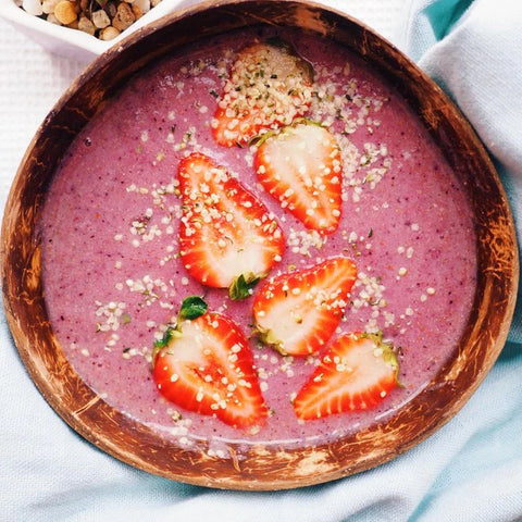 Mixed Berries Smoothie Bowl