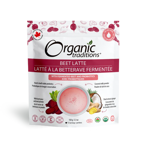 Beet latte powder by Organic Traditions