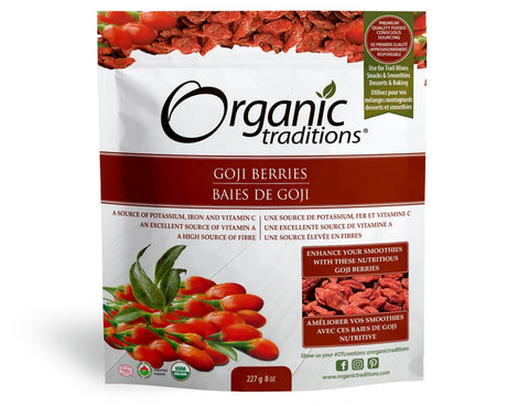 Organic dried goji berries
