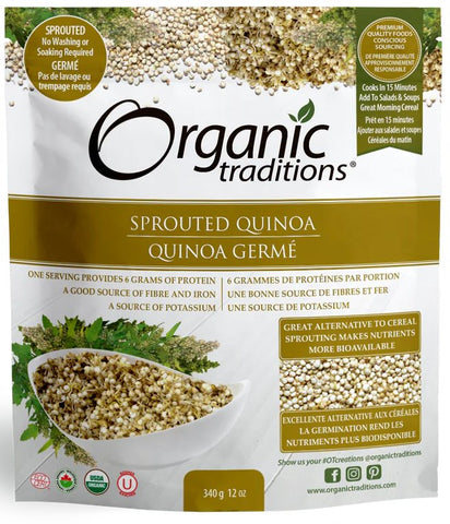sprouted quinoa