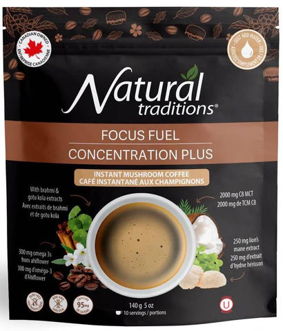 organic focus fuel mashroom coffee