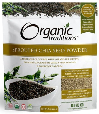sprouted chia seed powder