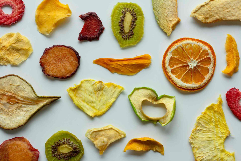 variety of dried fruits