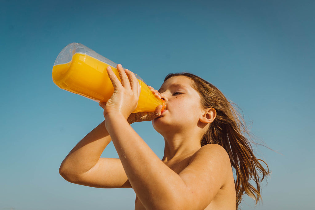 orange juice has 33 grams of sugar