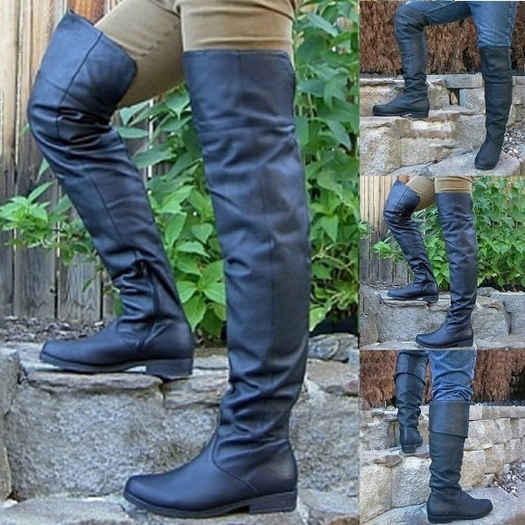 over the knee pirate boots