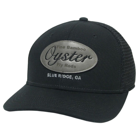 Black Legacy RECLX Hat: Oyster Patch Logo Small/Medium