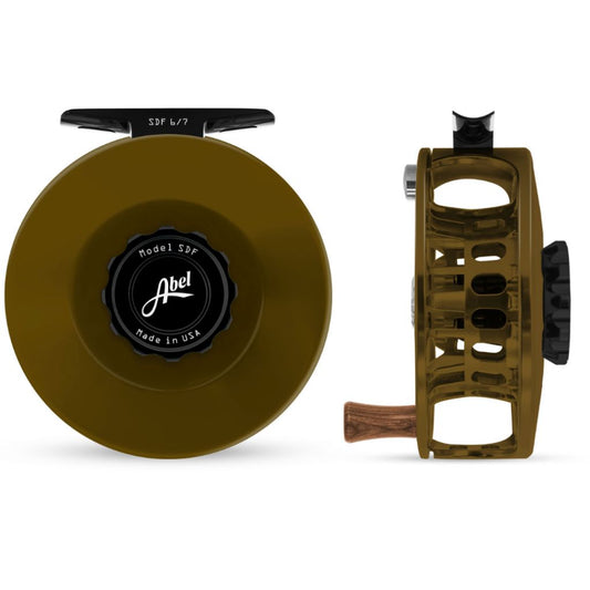 Abel SDF 5/6 Slate Grey Tiger Trout Drag Fly Reel