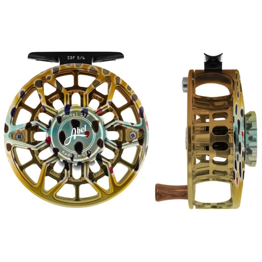 Abel SDF 5/6 Solid Native Rainbow Trout Reel For Sale