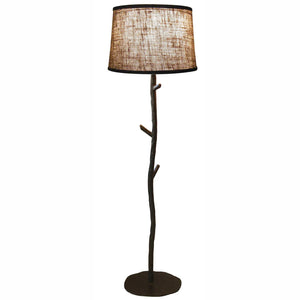 wrought iron floor lamp rustic