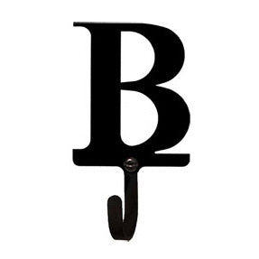 Wrought Iron Letter B Wall Hook – timelesswroughtiron