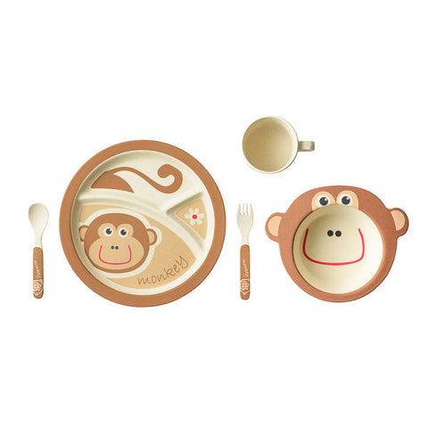 BAMBOO STUDIO BAMBOO KIDS 5 PIECE MONKEY SET