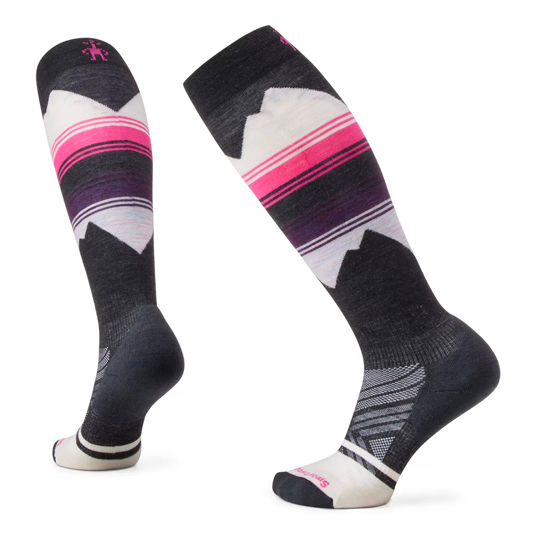 Smartwool Women's Ski Targeted Cushion OTC Socks - Charcoal