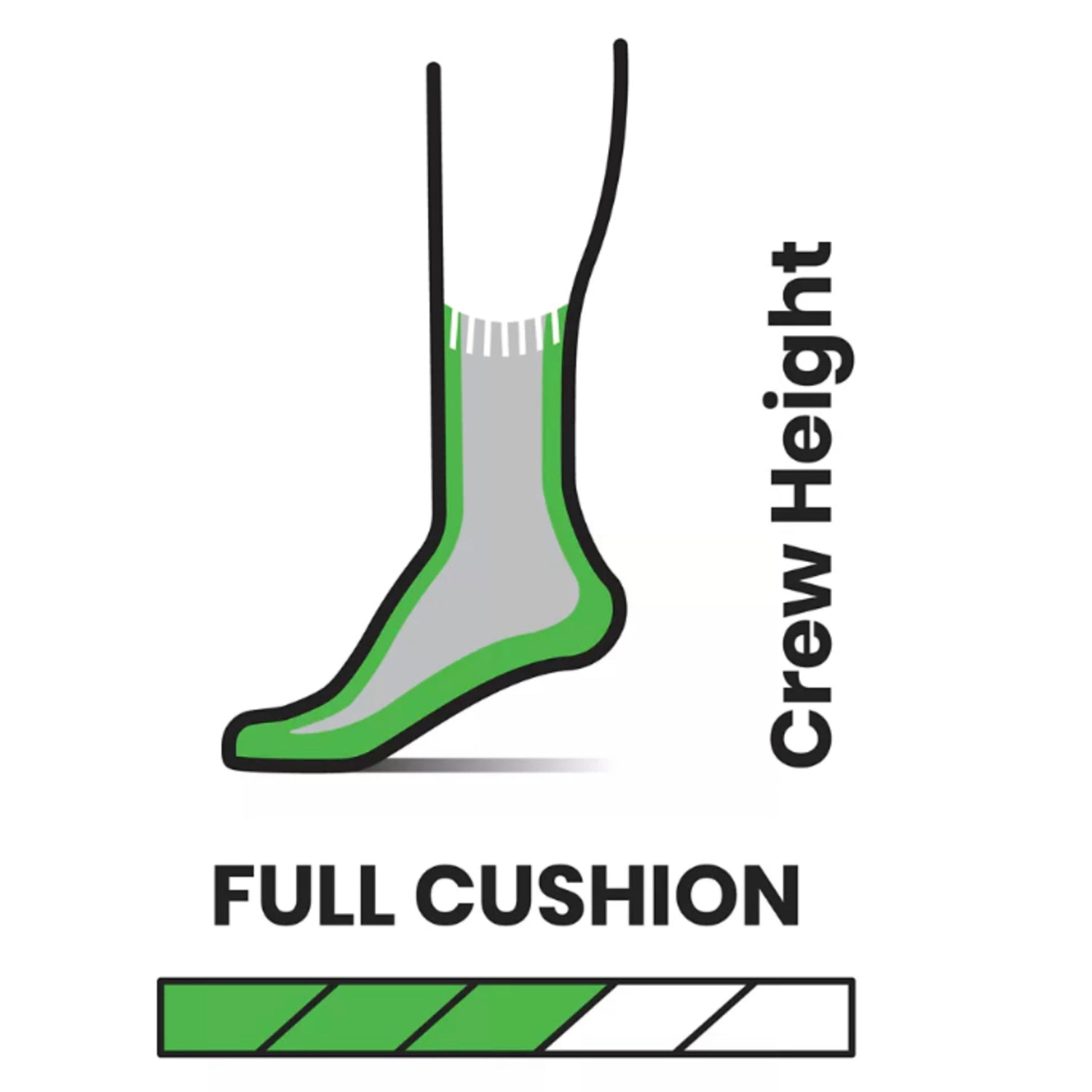 Smartwool Hike Classic Full Cushion Crew Socks - Black