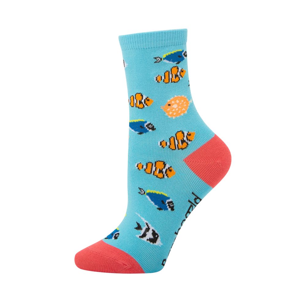 Bamboo Kids Socks - Aquarium