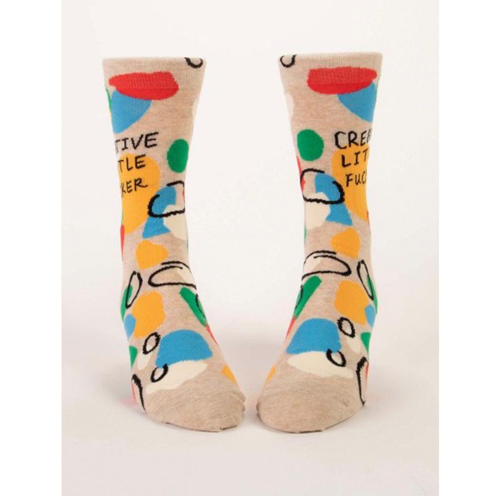 BlueQ Creative Little Fucker Men's Socks