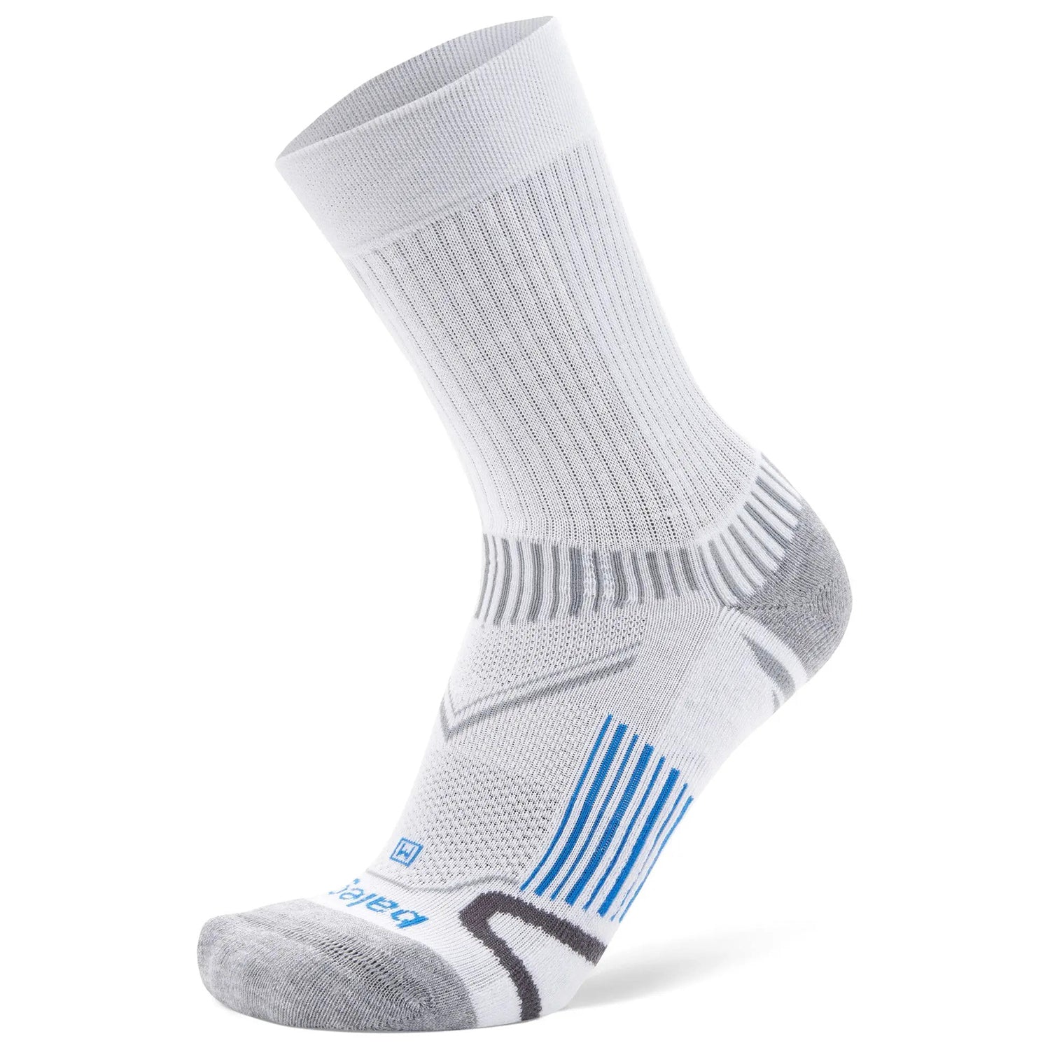 Balega Enduro V-tech Crew Socks - White