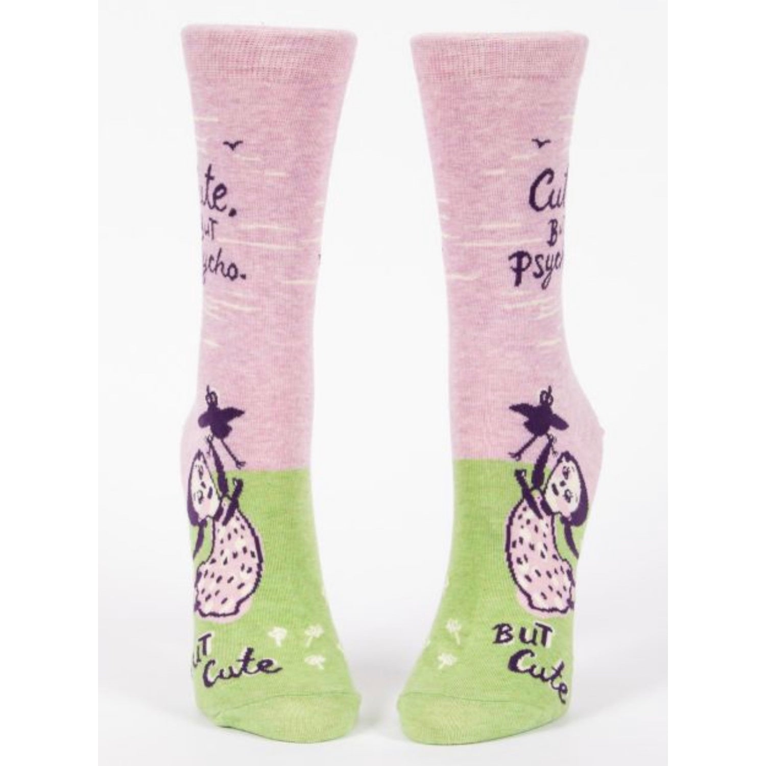 BlueQ Cute But Psycho Women's Socks