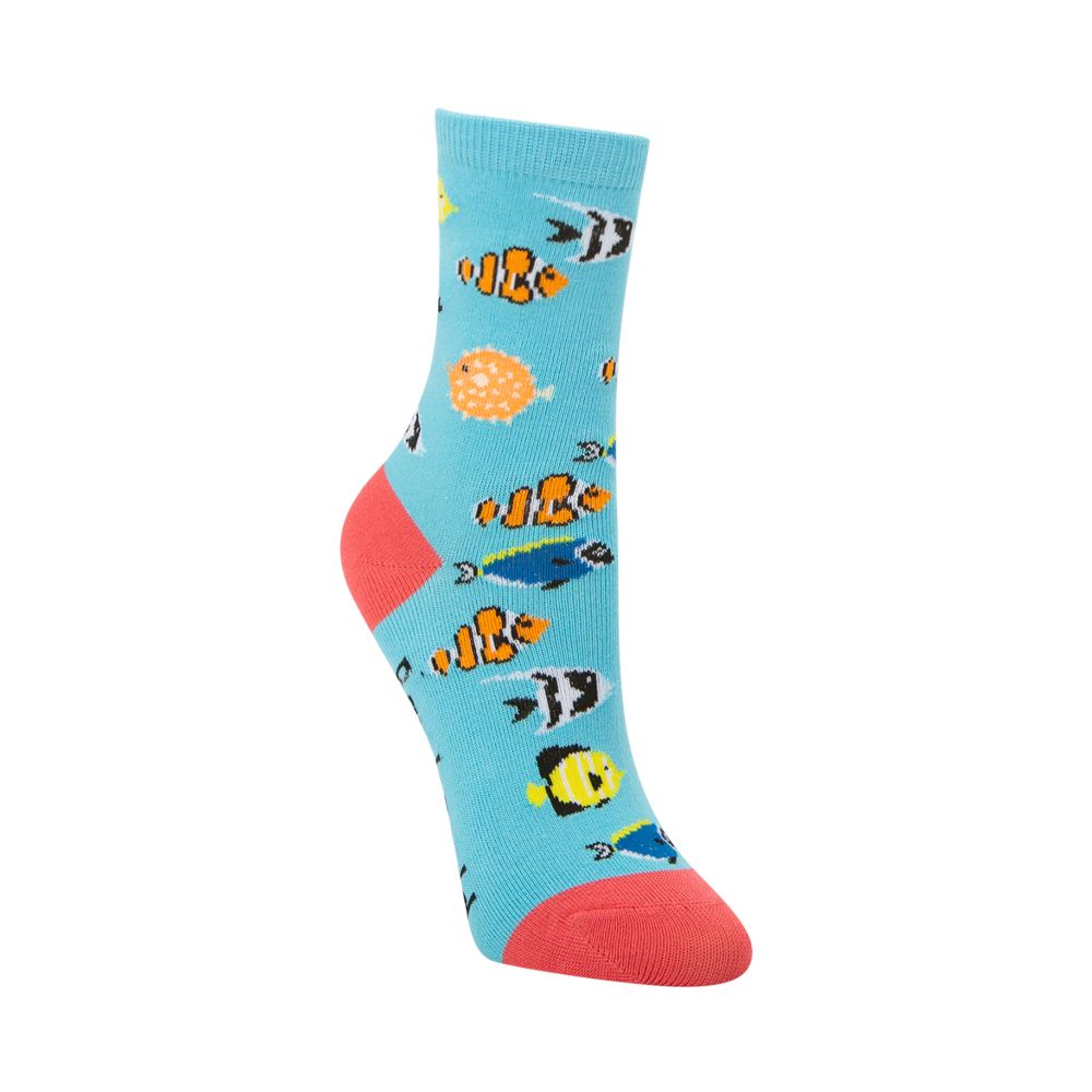 Bamboo Kids Socks - Aquarium