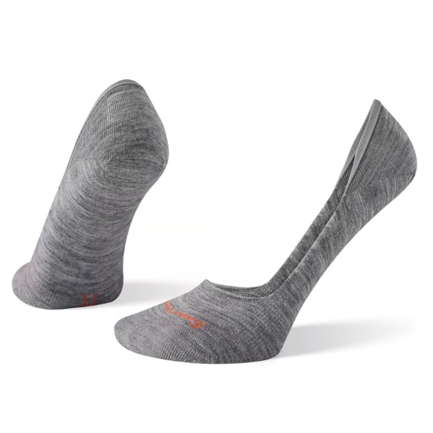 Smartwool Womens Secret Sleuth Footlets - Light Grey (2-Pack)