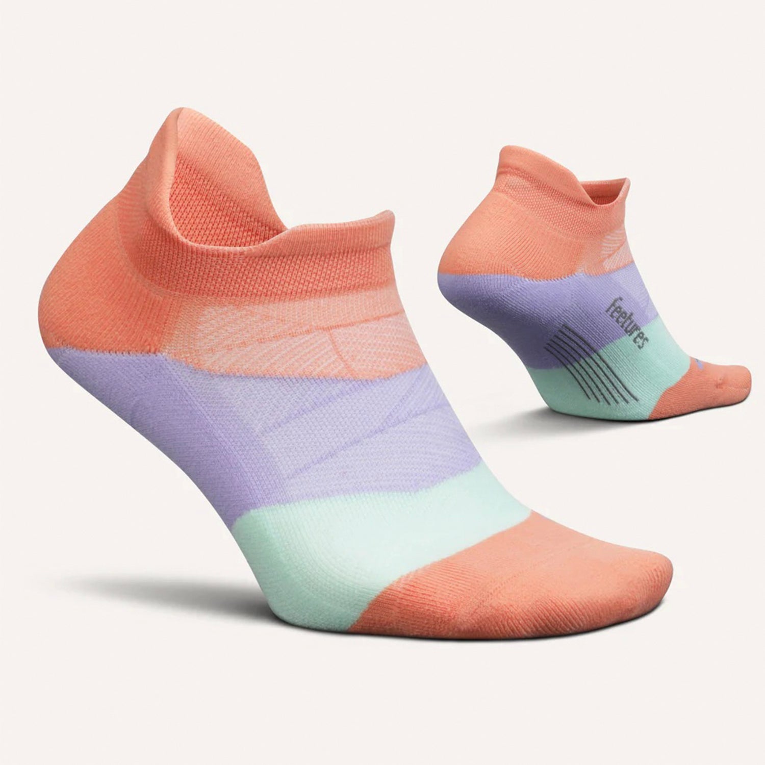 Feetures! ELITE Ultra Light Cushion No Show - Pop Off Peach